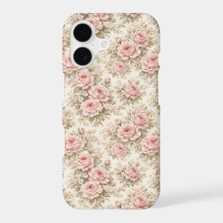 Elegant Vintage Rose Seamless Floral Pattern