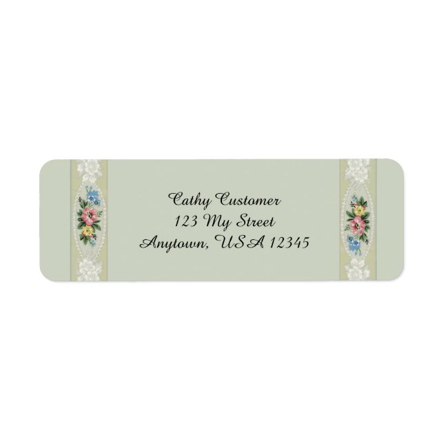 Elegant Vintage Roses (Front)