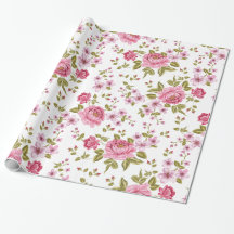 Elegant vintage roses floral design