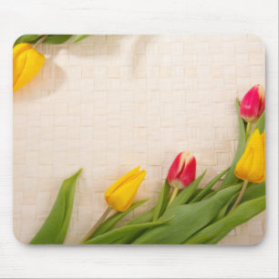 Elegant Vintage roses floral Mousepad