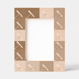 Elegant Vintage Style Floral Motifs Etched Frames