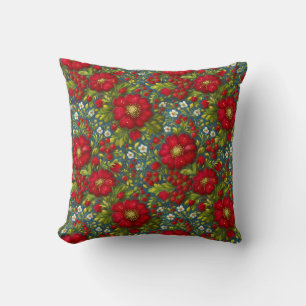 Elegant Vintage Stylish Romantic Floral Chic Cushion