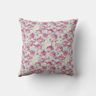 Elegant Vintage Stylish Romantic Floral Chic Cushion