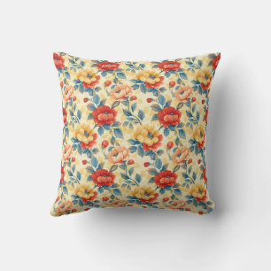 Elegant Vintage Stylish Romantic Floral Chic  Cushion