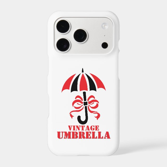 Elegant Vintage Umbrella with Ribbon Bow Design (Back)