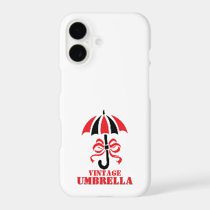 Elegant Vintage Umbrella with Ribbon Bow Design