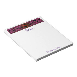 Elegant Vintage Victorian Personalised Notepad