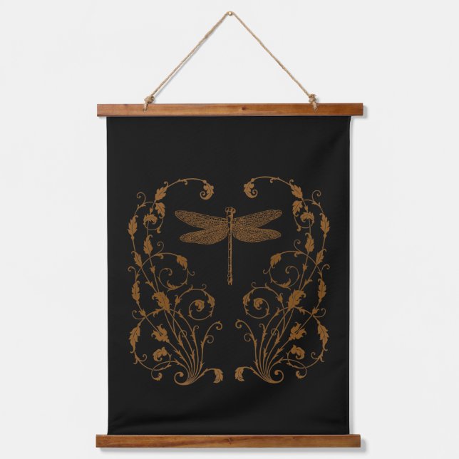 Elegant, Vintage, Victorian Steampunk  Hanging Tapestry (Front)