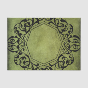 Elegant Vintage Victorian Style Design Tissue Paper