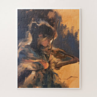 elegant violen jigsaw puzzle