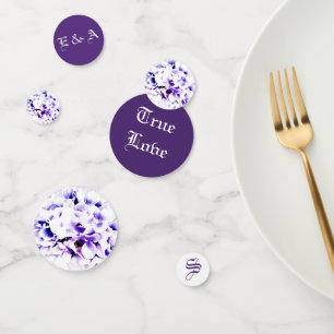 Elegant Violets  Confetti