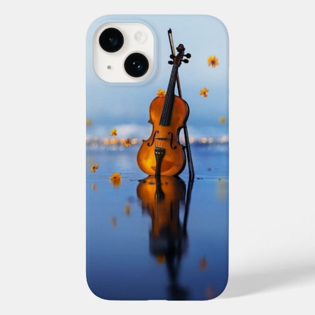 Elegant Violin Art Phone Case  (Back)