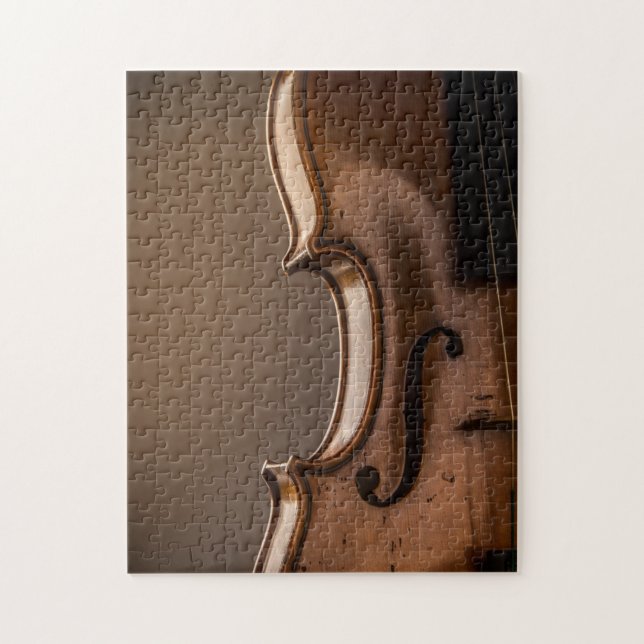 Elegant Violin Jigsaw Puzzle (Vertical)