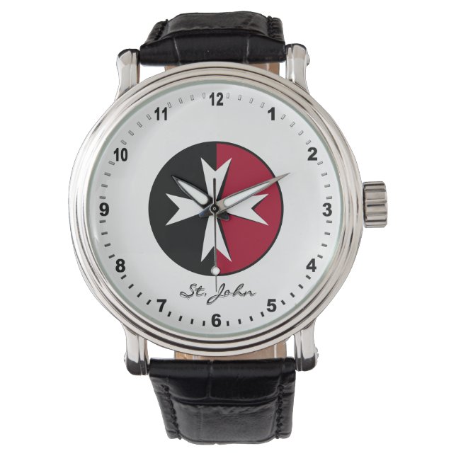 Elegant Wales Watch & Welsh Flag / Cymru (Front)
