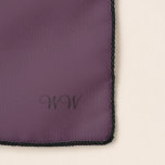 Elegant Wardrobe Voodoo Colour Monogrammed Scarf<br><div class="desc">Elegant Wardrobe Voodoo Coloured Monogrammed Scarf.  Design by Claudine Boerner.</div>