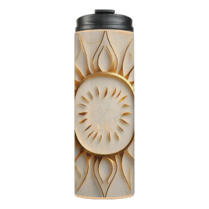 "Elegant Warmth" Thermal Tumbler