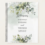 Elegant watercolor botanical green eucalyptus gold planner<br><div class="desc">Planning a wedding can be a mix of excitement and overwhelming details, which is why the Elegant Watercolor Botanical Green Eucalyptus Gold Planner for weddings comes as a serene breath of fresh air. Its delicate botanical design brings a touch of nature and elegance to each page, making the planning process...</div>