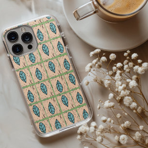 Elegant watercolor botanical leaves greenery iPhone 16 case