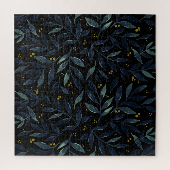 Elegant watercolor branches jigsaw puzzle (Vertical)