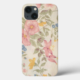 Elegant Watercolor Custom Floral Photo iPhone 13 Case