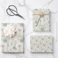 Elegant Watercolor Dandelions