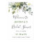 Elegant Watercolor Eucalyptus Bridal Shower Poster