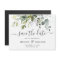 Elegant Watercolor Eucalyptus Floral Wedding