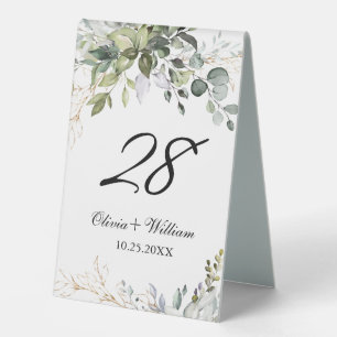 Elegant Watercolor Eucalyptus Greenery