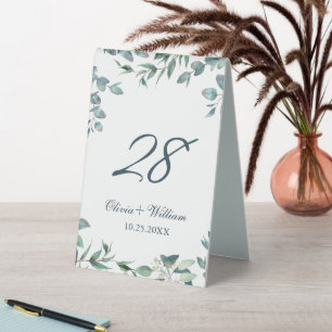 Elegant Watercolor Eucalyptus Greenery