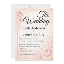 Elegant Watercolor Eucalyptus Wedding Invitation
