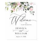 Elegant Watercolor Eucalyptus Wedding Welcome
