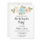 Elegant Watercolor Floral Bachelorette Invitation