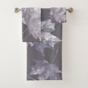 Elegant watercolor floral decorative eye-catching  bath towel set