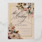 Elegant Watercolor Floral Fall Wedding