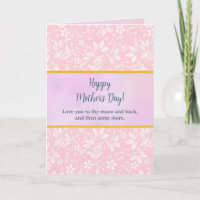Elegant Watercolor Floral for Happy Mother's Day