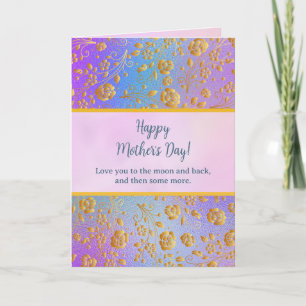 Elegant Watercolor Floral for Happy Mother's Day Invitation