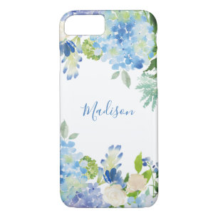 Elegant Watercolor Floral Personalised Phone Case