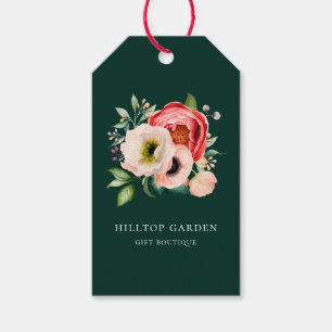 Elegant Watercolor Floral Price Tags