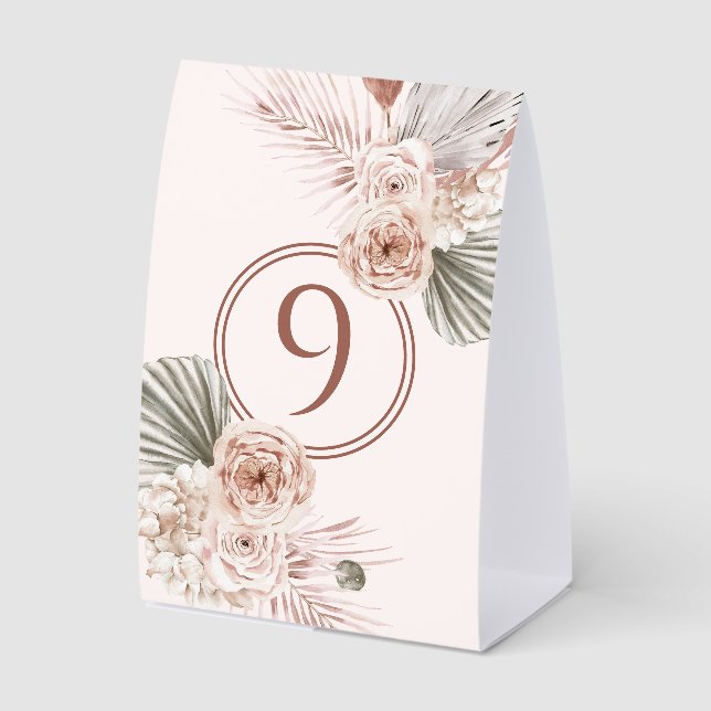 Elegant Watercolor Floral Wedding (Front)