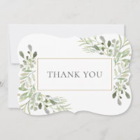 Elegant Watercolor Greenery