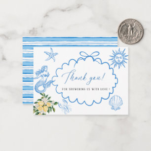 Elegant Watercolor Main squeeze Bridal shower Card