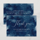 Elegant watercolor navy nautical bridal shower