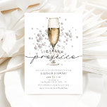 Elegant Watercolor Pearls & Prosecco Bridal Shower Invitation<br><div class="desc">Step into a realm of timeless elegance with our Watercolor Pearls and Prosecco Bridal Shower Invitations. Delicate watercolor strokes and shimmering pearls adorn each card, evoking the romance of a sunlit garden. With a hint of bubbly charm, these invitations promise an occasion filled with joy and laughter. Crafted on premium...</div>