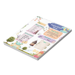 Elegant Watercolor Ramadan Activity Planner  Notepad