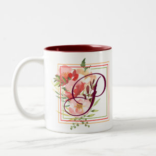 Elegant Watercolor Roses Coffee Mug