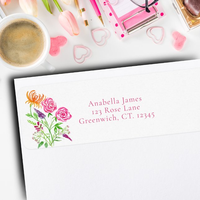Elegant Watercolor Roses, Snapdragons And Flowers (Creator Uploaded)