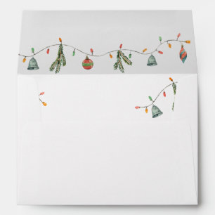 Elegant Watercolor Rustic Envelope