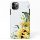 Elegant Watercolor Sunflowers Floral Personalised