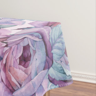 watercolor tablecloths zazzle co uk