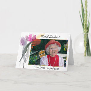 Elegant Watercolor Thank You for Your Sympathy Card